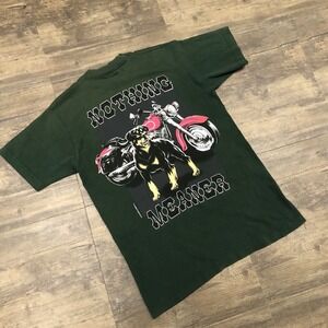 Vintage 90's Top Dawg Rottweiler Shirt 1993 Nothing Meaner Size Medium‎ USA Made